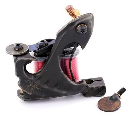 El Yapımı BLACK DUTCHMAN SHADER Premium Dövme Makinesi Baltimore Street Irons